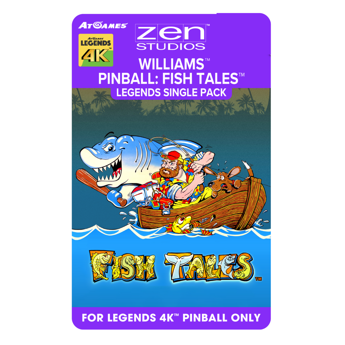 Williams™ Pinball: Fish Tales™ Legends Single Pack (For Legends 4K™ Pi