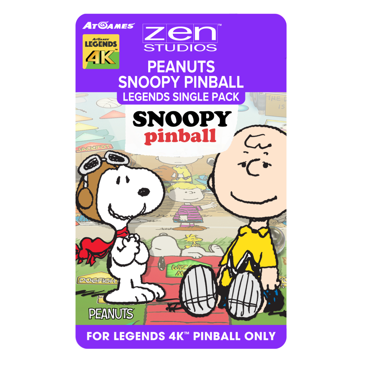 Peanuts Snoopy Pinball Legends Single Pack (For Legends 4K™ Pinball ON