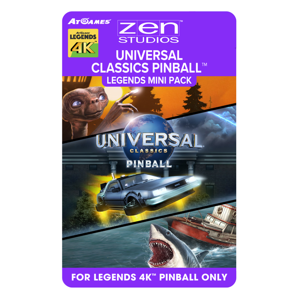 Universal Classics Pinball™ Legends Mini Pack (For Legends 4K™ Pinball ONLY)