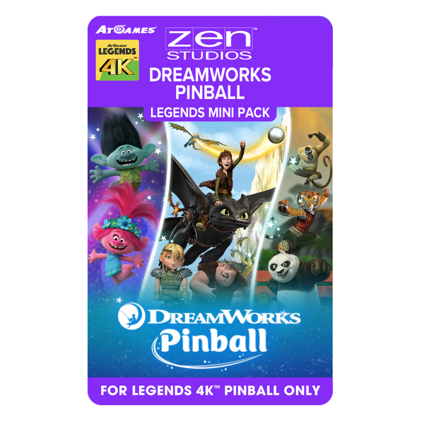 DreamWorks Pinball Legends Mini Pack (For Legends 4K™ Pinball ONLY)