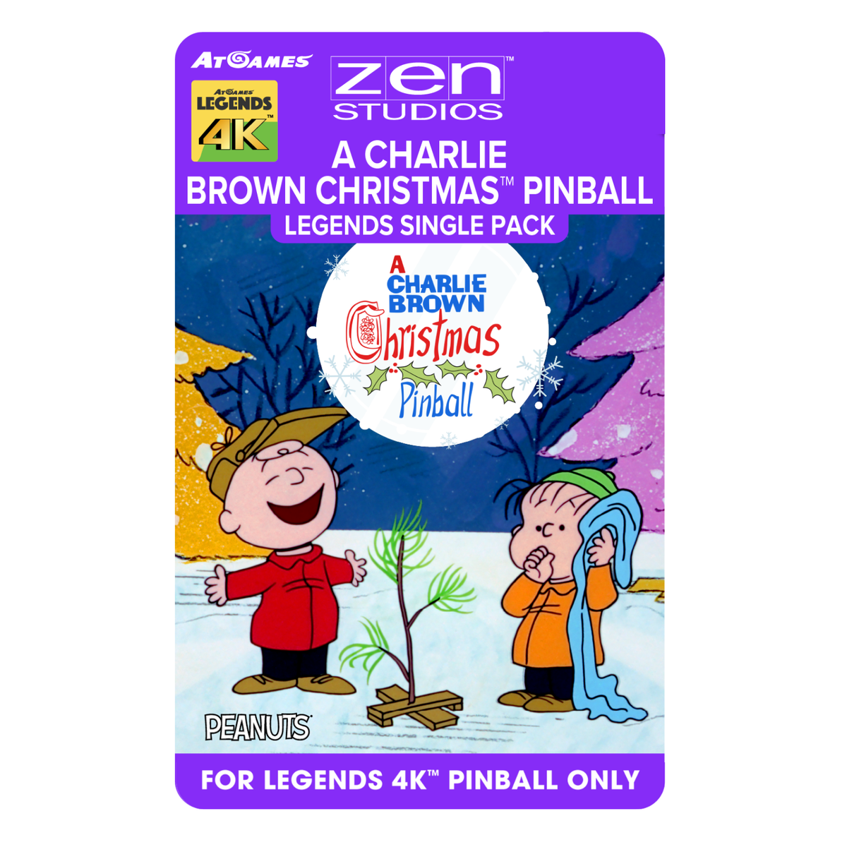 A Charlie Brown Christmas™ Pinball Legends Single Pack (Legends 4K™ Pi