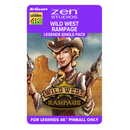 Wild West Rampage Legends Single Pack (For Legends 4K™ Pinball ONLY)