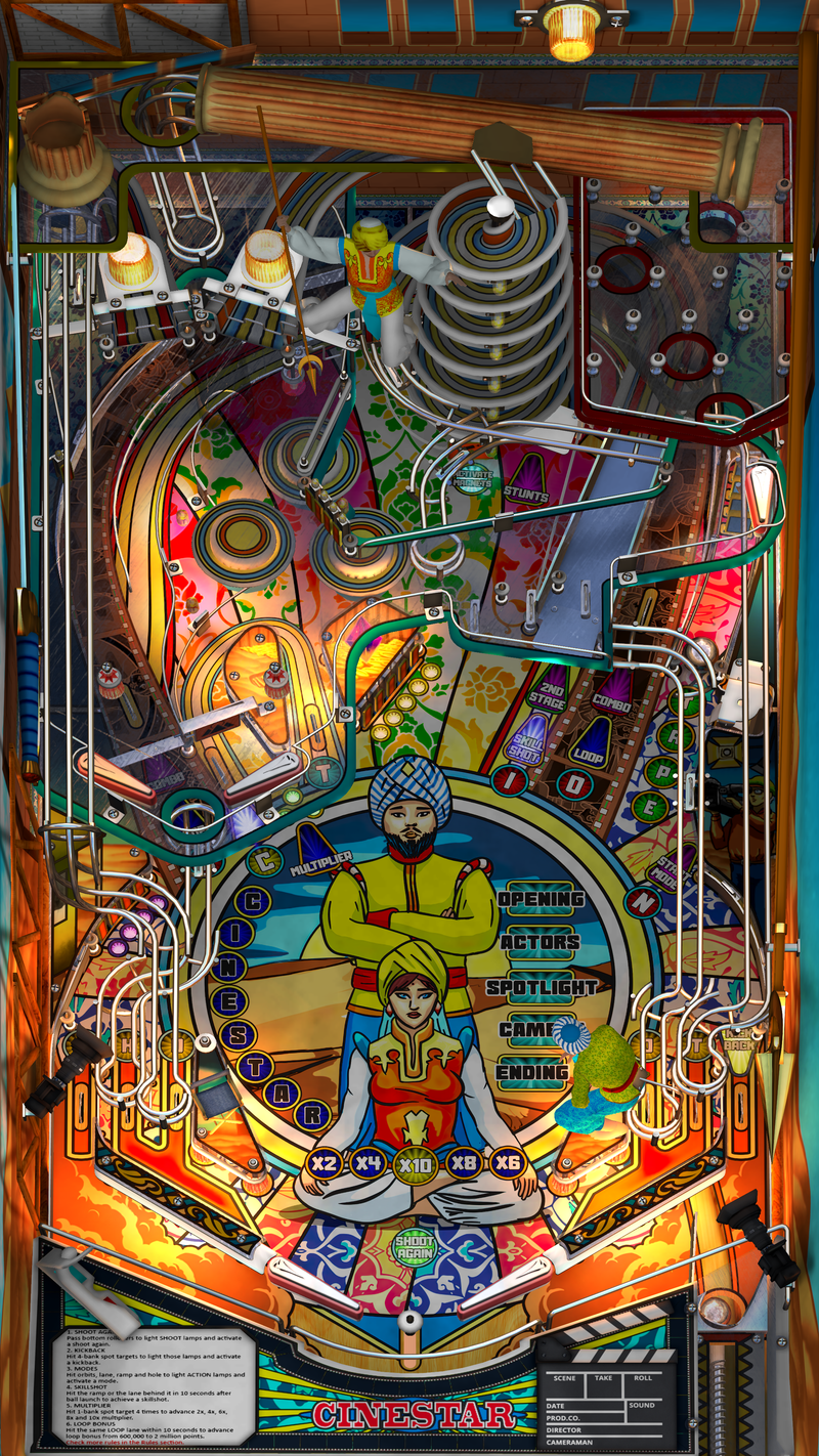 Zaccaria Pinball Pack 11 (For Legends 4K™ Pinball ONLY)