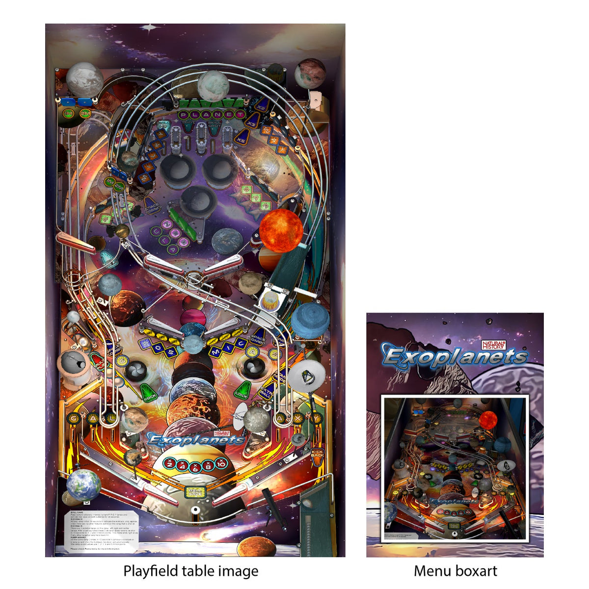 Natural History Pinball Pack 1 (Expanded Legends Universal Pack)