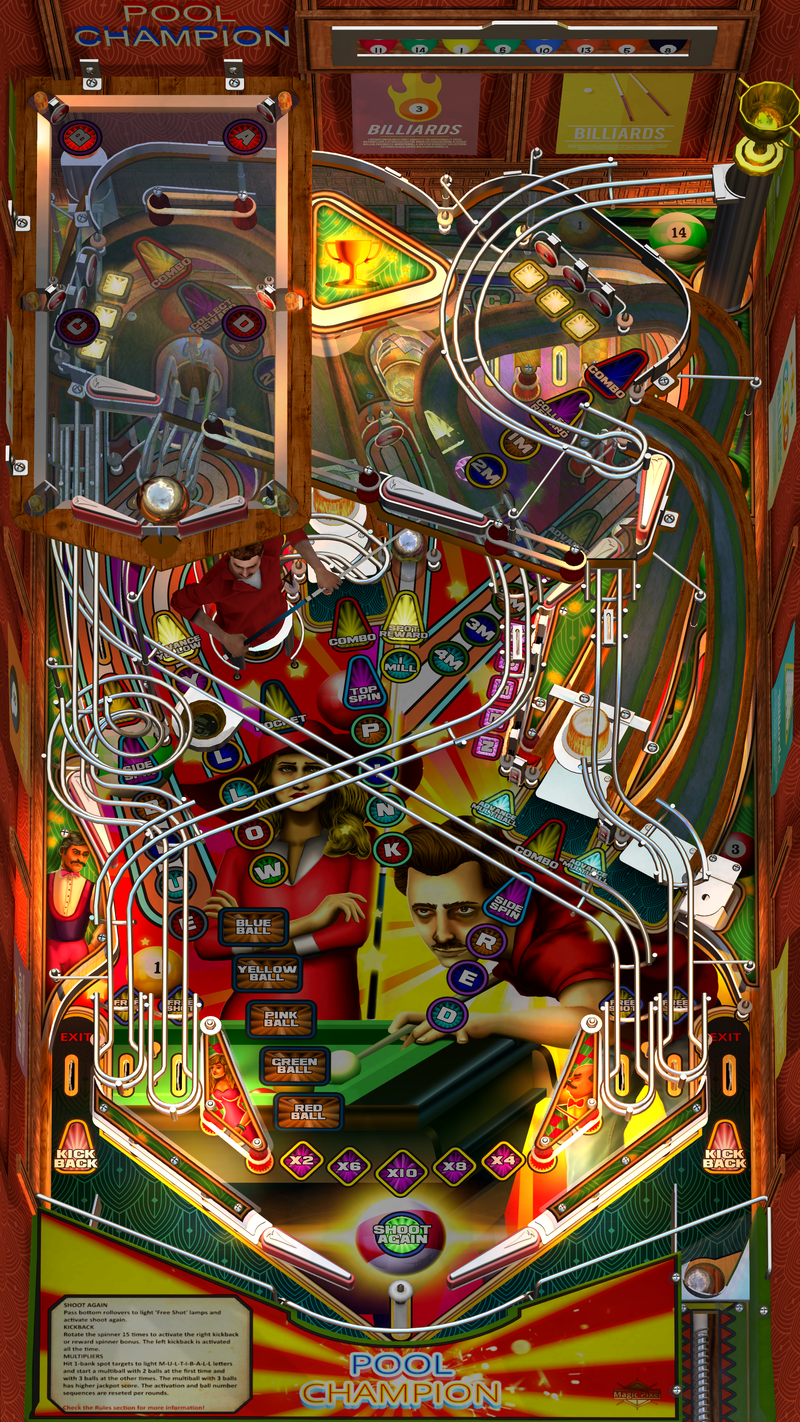 Zaccaria Pinball Pack 11 (For Legends 4K™ Pinball ONLY)