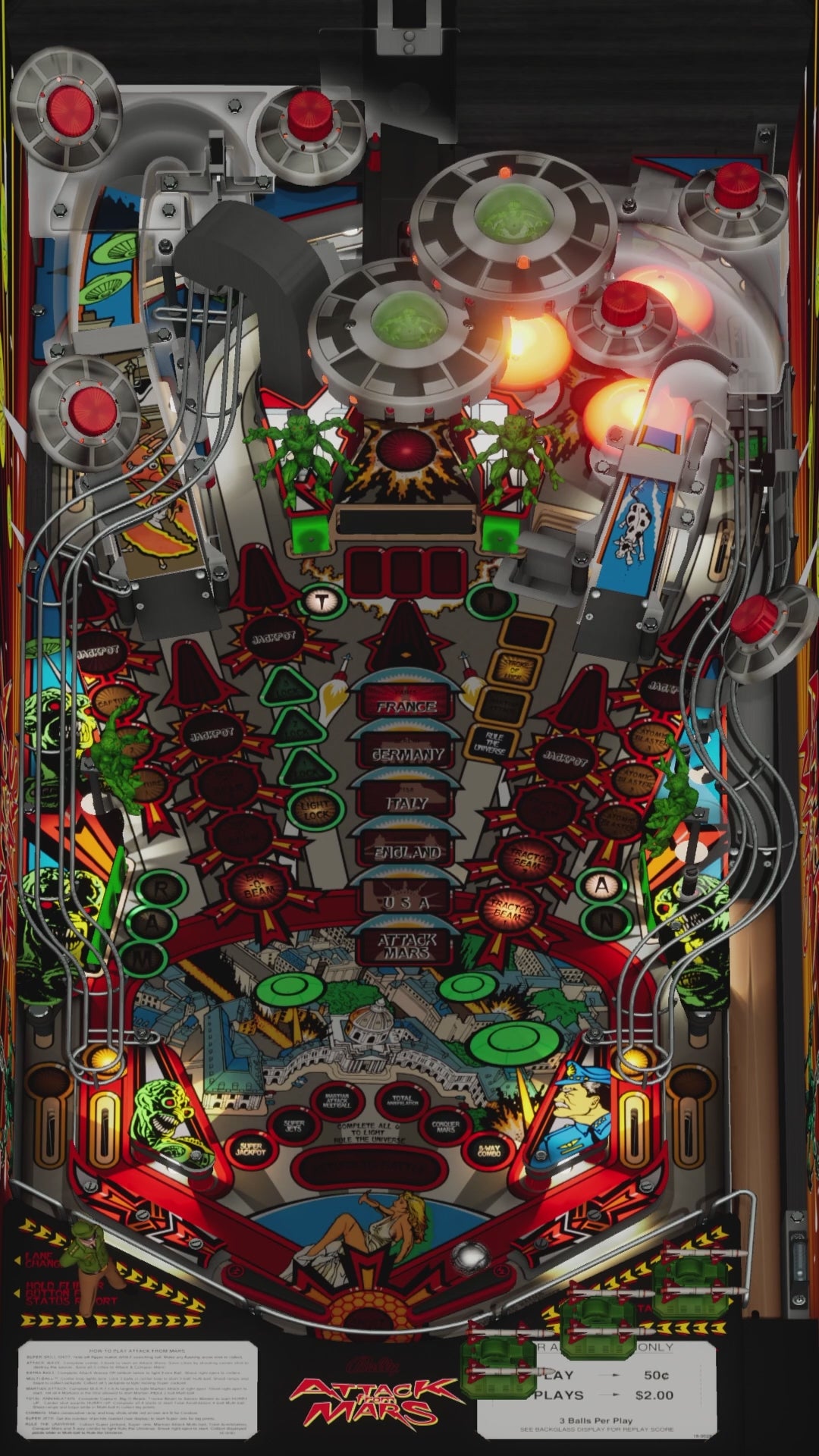 Williams™ Pinball: Attack from Mars™ Legends Single Pack (For Legends
