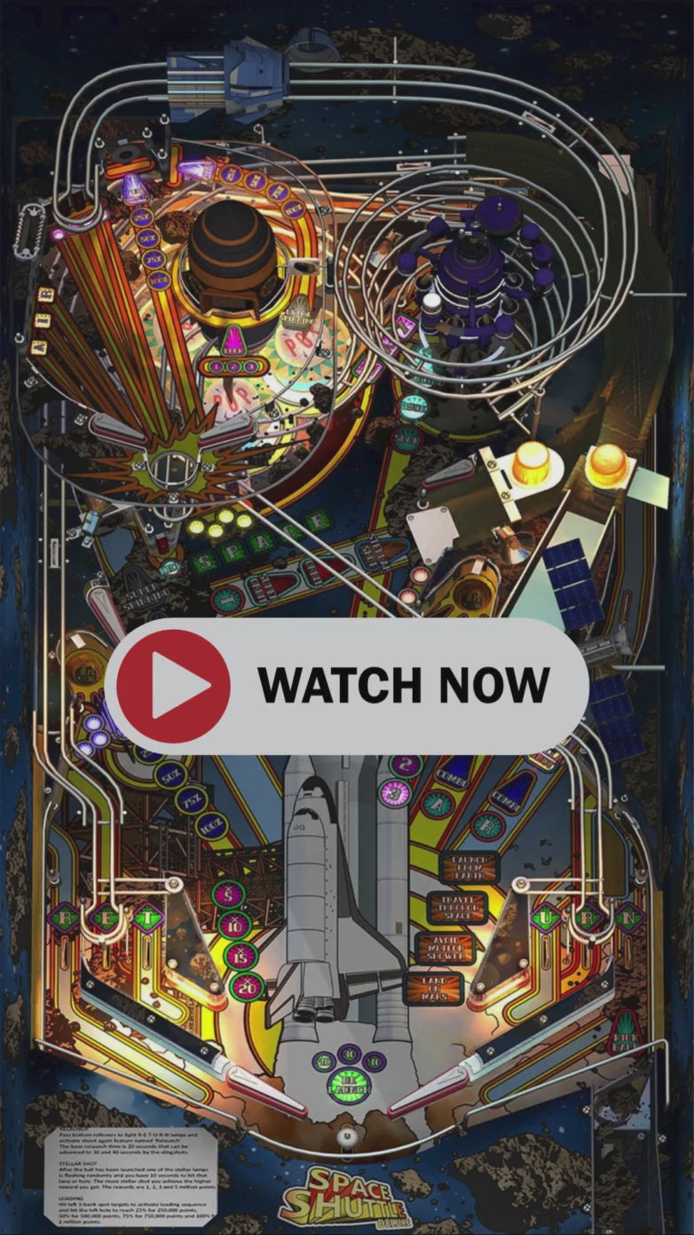 Zaccaria Space Shuttle Deluxe Legends Single Pack (For Legends Pinball