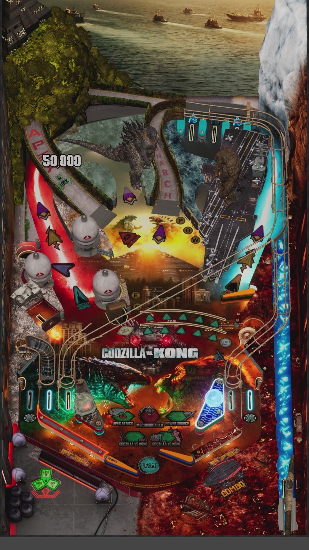 Godzilla vs. Kong Pinball Legends Mini Pack (For Legends 4K™ Pinball O