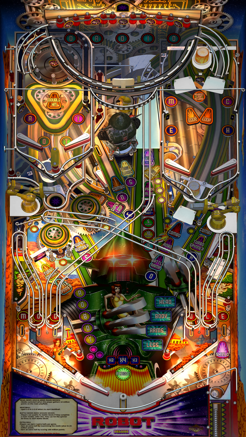 Zaccaria Pinball Pack 11 (For Legends 4K™ Pinball ONLY)