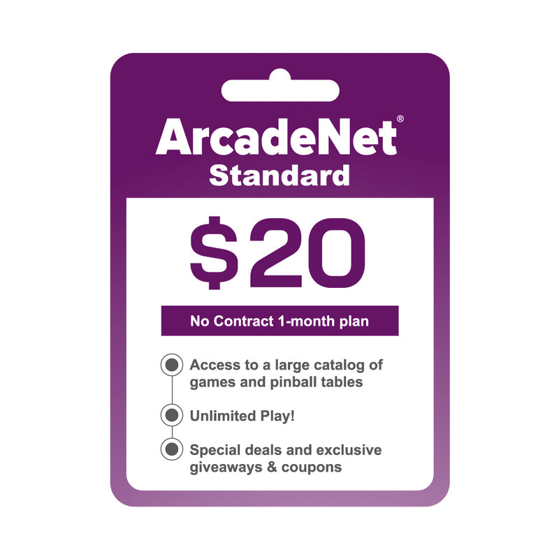ArcadeNet® Standard Plan Prepaid