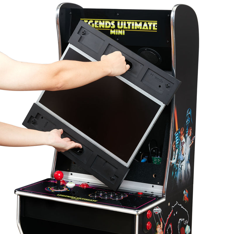 arcade retro game joystick legends ultimate space invaders one player Rotatable screen