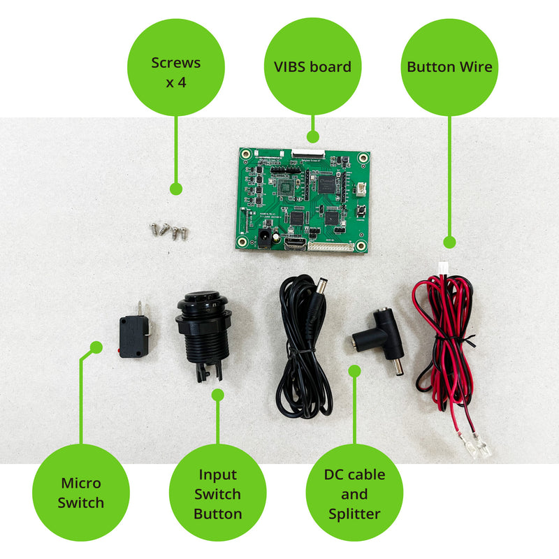 Video Input Backglass Switchboard for Legends Pinball Micro HD