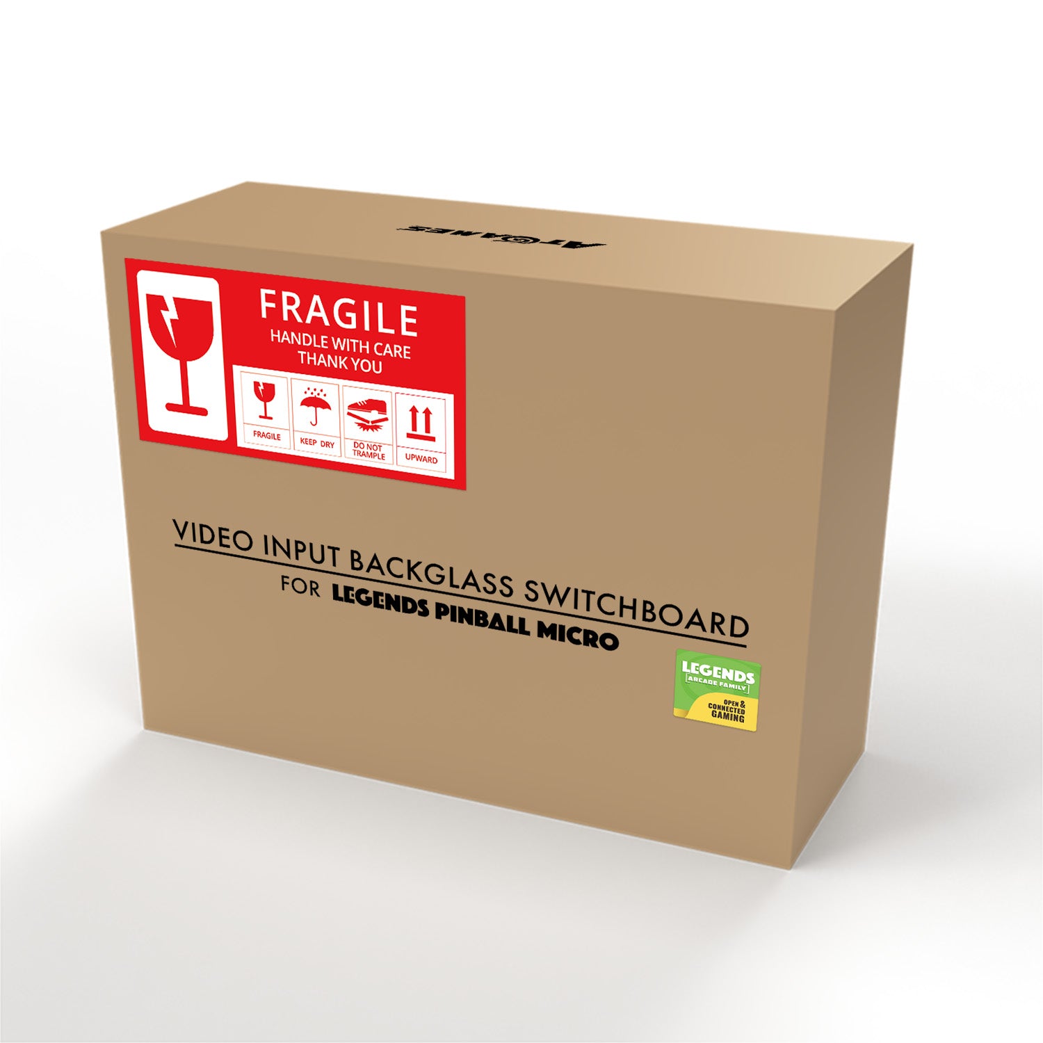 Preorder - Video Input Backglass Switchboard for Legends Pinball Micro HD