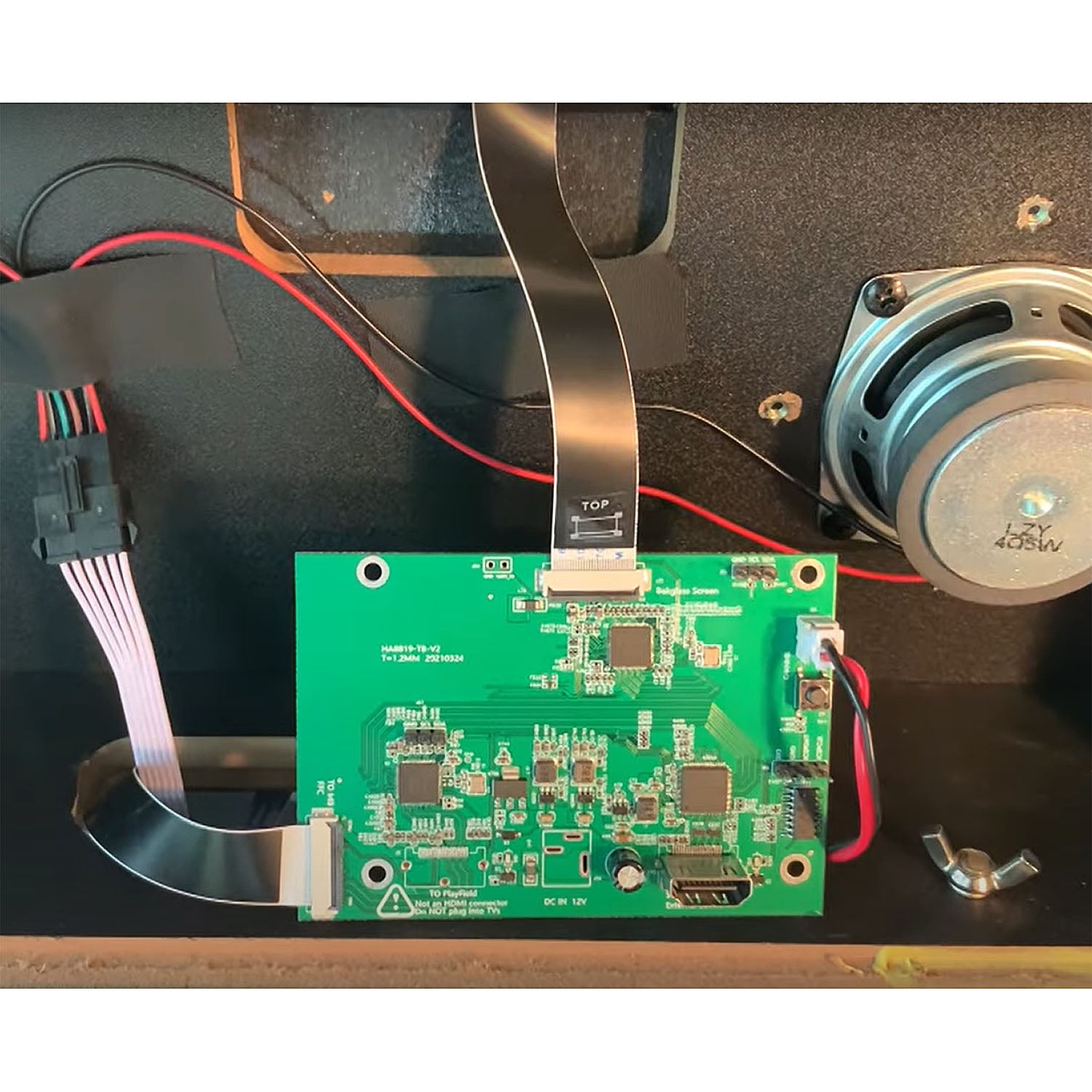 Video Input Backglass Switchboard for Legends Pinball HD