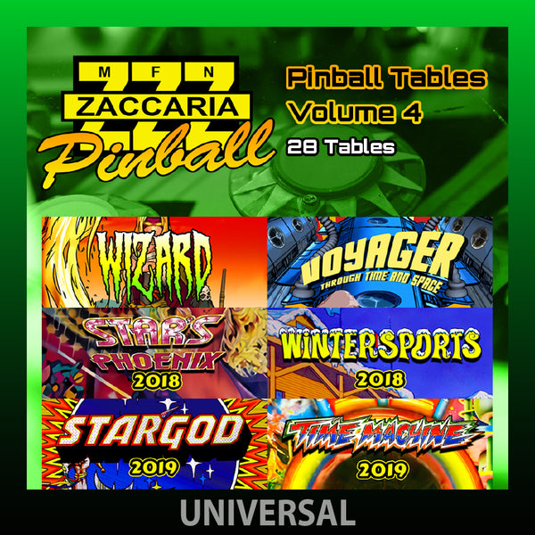 Zaccaria Pinball Volume 4 (Universal)