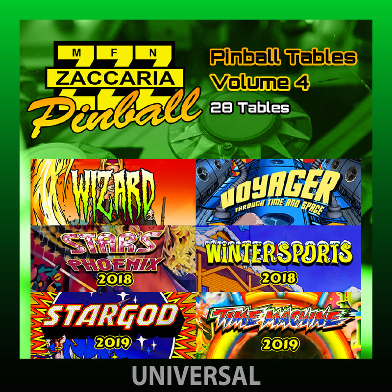 Zaccaria Pinball Volume 4 (Universal)