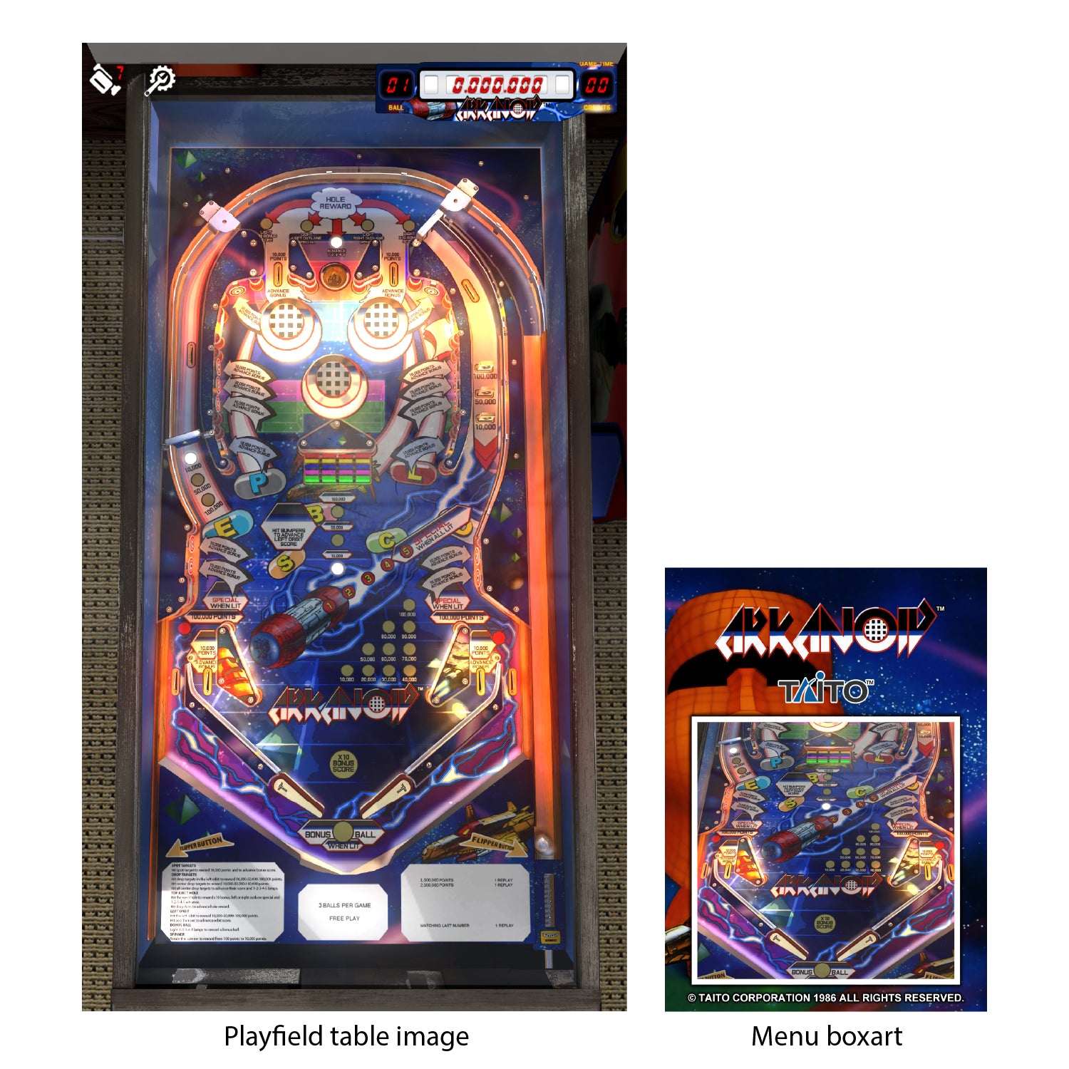 TAITO Pinball Pack 3 (Legends HD Universal Pack)