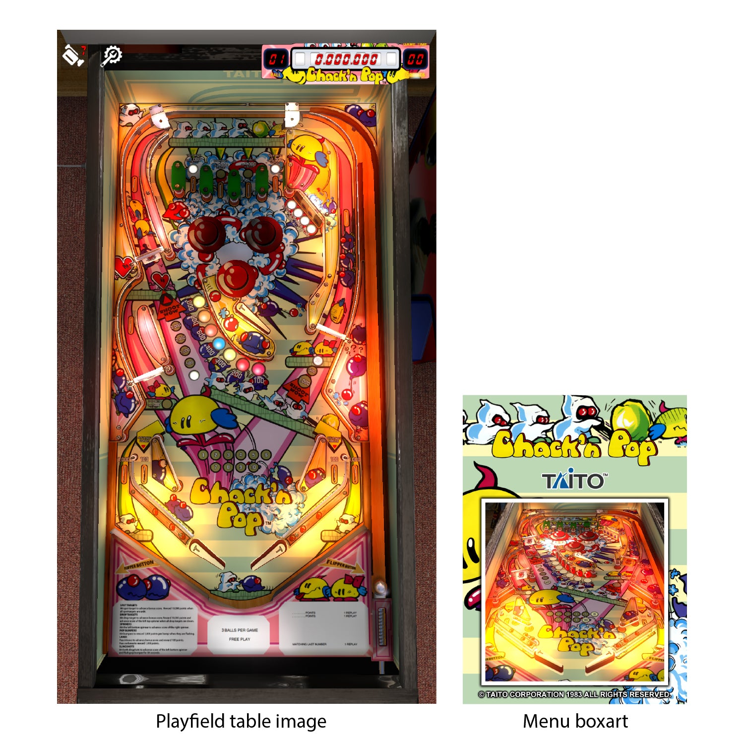 TAITO Pinball Pack 2 (Legends HD Universal Pack)