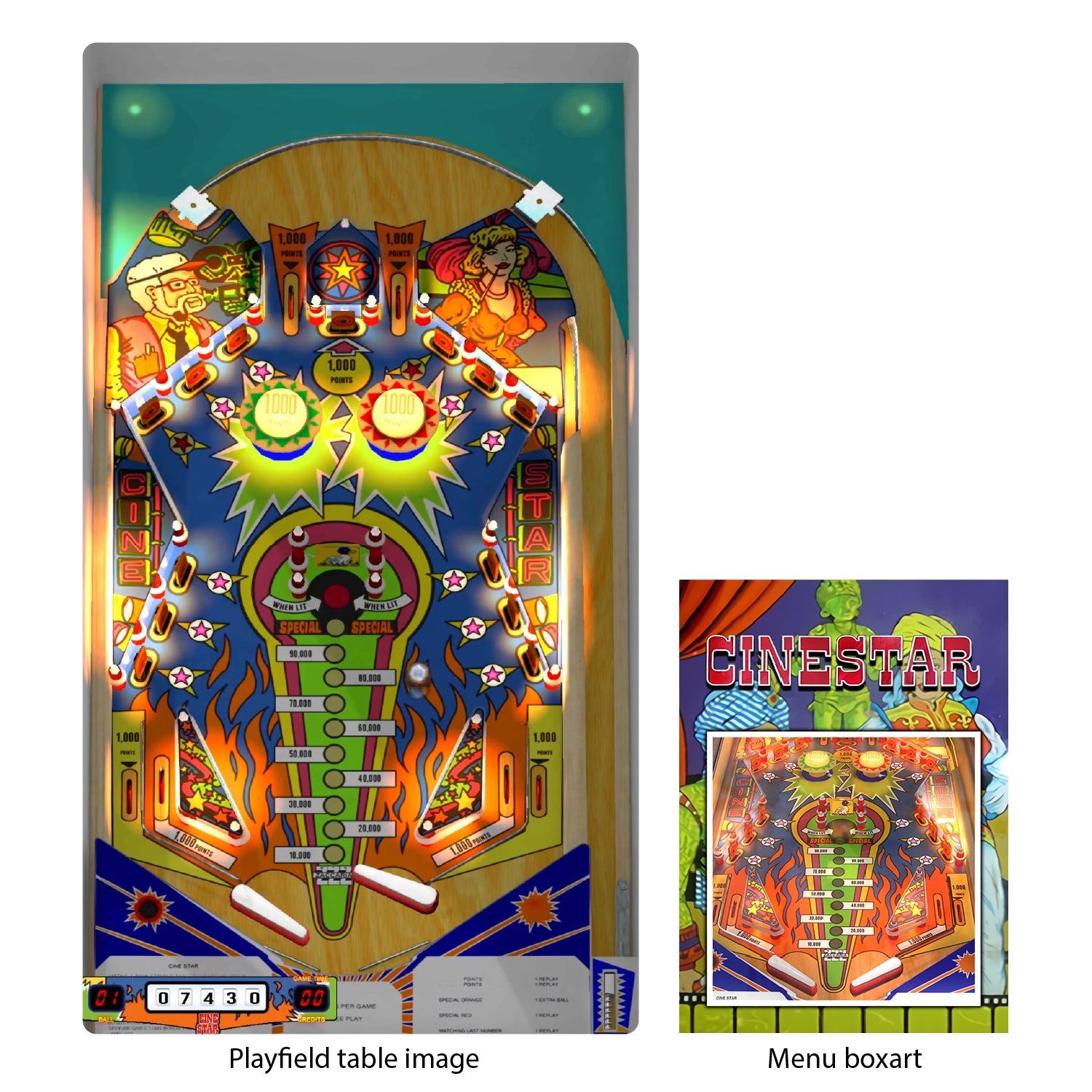 Zaccaria Pinball Pack 1 (Legends HD Universal Pack)