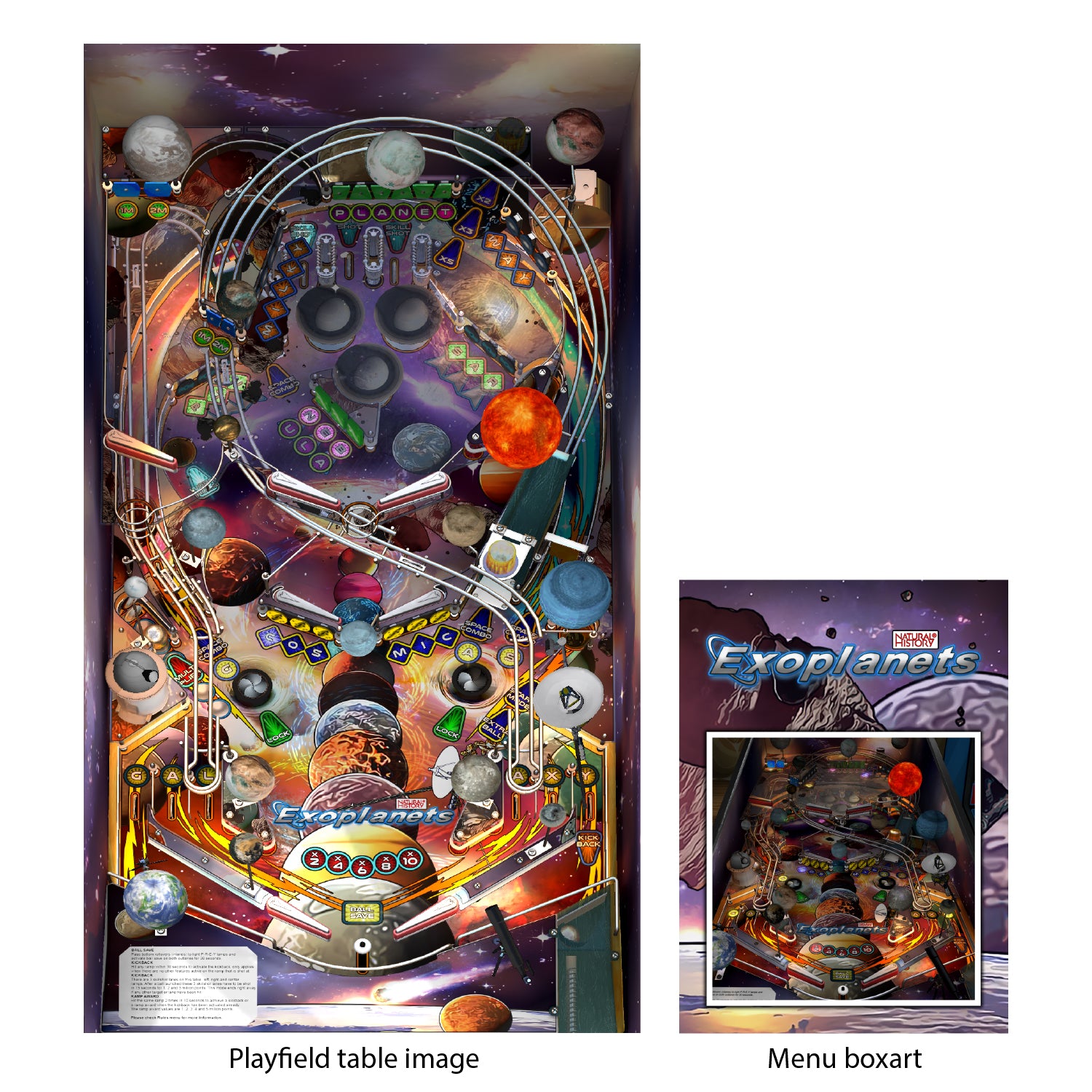 Natural History Pinball Pack 1 (Legends HD Universal Pack)