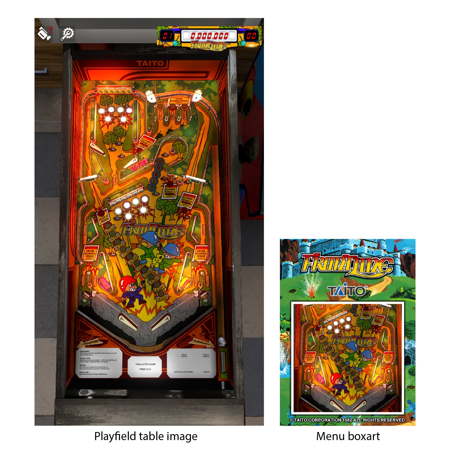 TAITO Pinball Pack 1 (Legends HD Universal Pack)