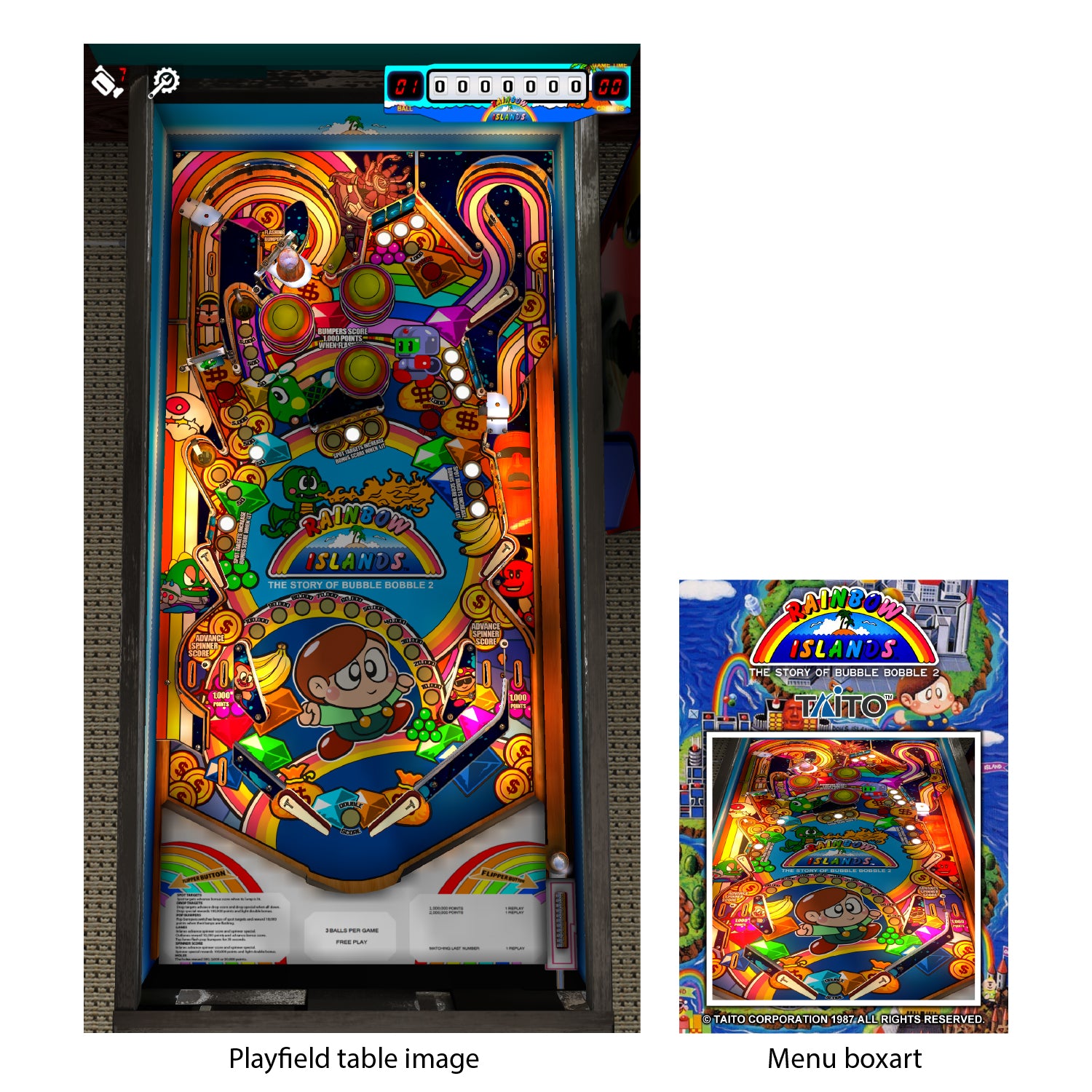 TAITO Pinball Pack 3 (Legends HD Universal Pack)